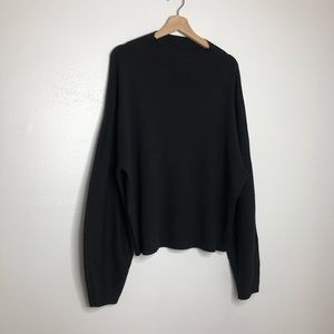 H&M sustainable dolman lantern sleeve sweater